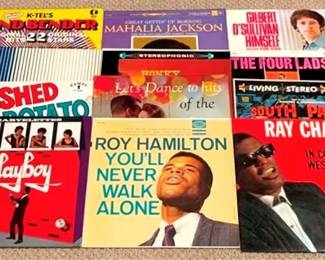 217 Lot of 12 Assorted LP Records