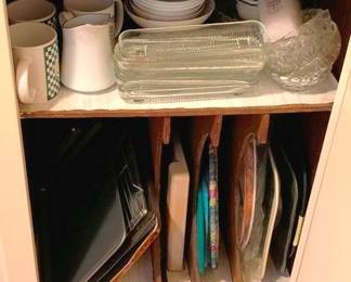 239 Cabinet Lot of Assorted Items