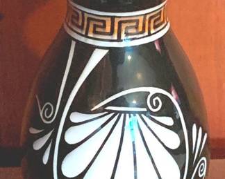 197 Kutahia Athens Handmade in Greece Vase - 8" Tall