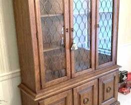 73 Drexel Esperanto China Cabinet - 78" x 56" x 17"