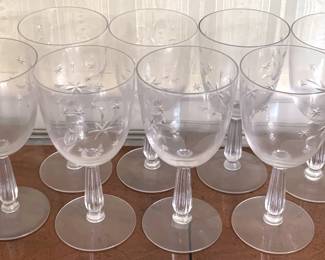 58 8 Glasses - 7" Tall