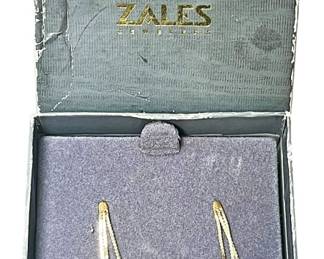 14K Gold Drop Earrings