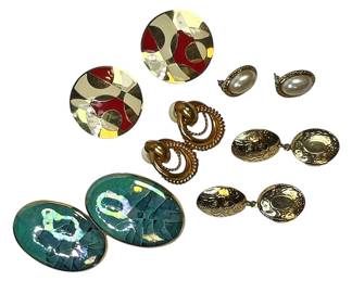 Trifari More Pierced Earrings