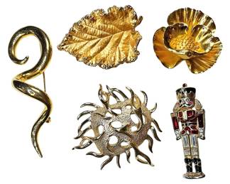 Trifari Brooches More