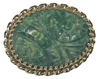 Alice Caviness 12K GF Brooch