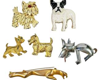 Unique Dog BroochesPins