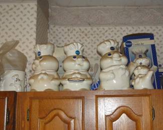 Pillsbury doughboy cookie jars