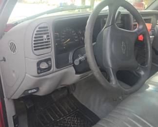 2000 Chevrolet Silverado 3500 HD; Ironstar 12 ft. flat bed; 21,323 miles; 6.5 Diesel engine; 9000 lb. electric winch