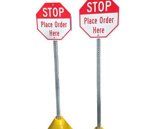 Place order metal signs