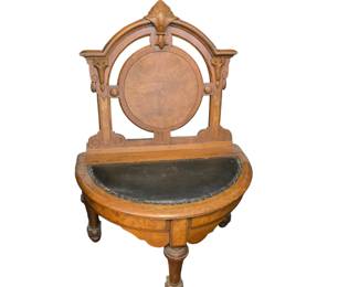 1800's Gothic style Oak chair