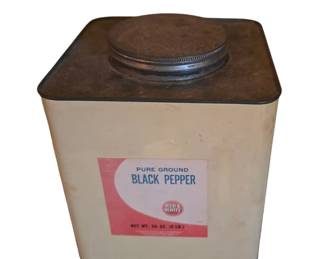 Vintage Ground Pepper cannister