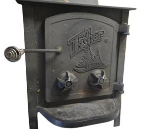 Fisher heavy cast stove