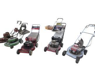 We have various mowers including Toro