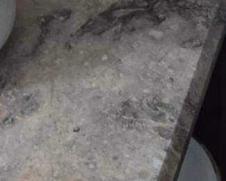 Exquisite 1800s Renaissance Revival Marble topped Wash stand