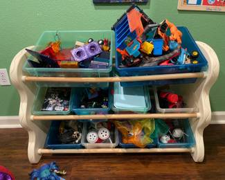 Shelf and Toys