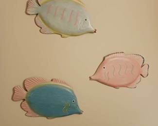 Decorative fish wall decorations