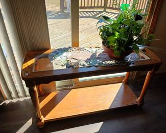 4 ft sofa table