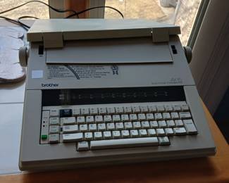 Brother self-correcting typewriter model ax-15