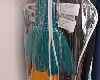 Young girls recital dance clothing