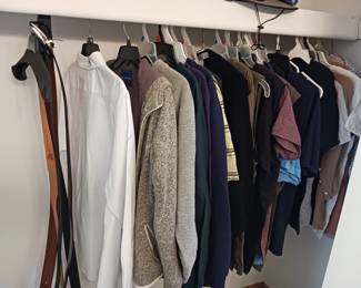 Men's and boys clothing some of it is from Duluth Trading Company