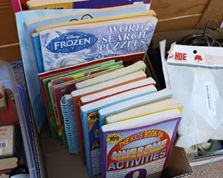Kids activity books