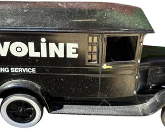 Havoline Black Delivery Truck Model