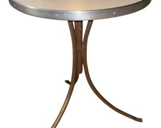 MCM Round Formica Table