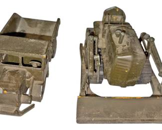 Green Joal Die Cast Construction Vehicles