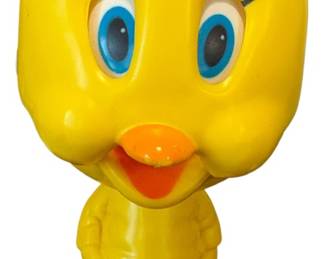 76 Mattel Pull String Plastic Tweety