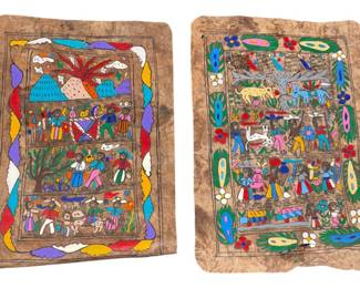 Amate Bark Paintings
