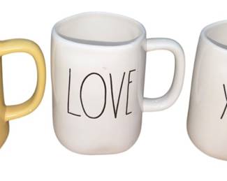 Rae Dunn Ceramic Artisan Coffee Mugs