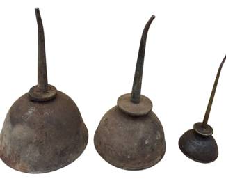 Vintage Metal Oil Cans