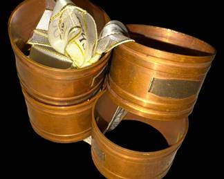 Copper Napkin Rings