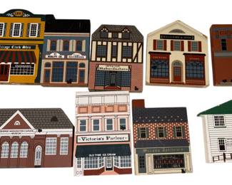 Cats Meow Wooden Building Facades