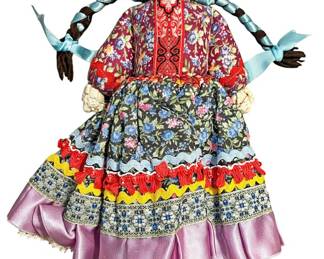 Vintage Handmade Russian Doll