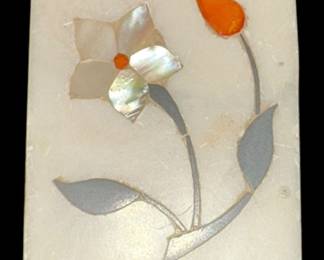 Vintage Marble Stone Trinket Box