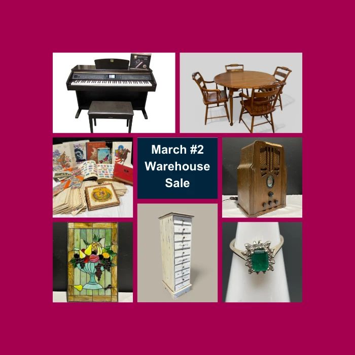 March 2 Warehouse Sale 2025 E