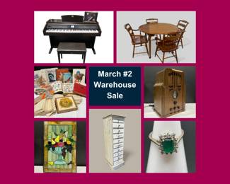 March 2 Warehouse Sale 2025 E