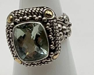 Ring Marked 925 BA 18K INDONESIA