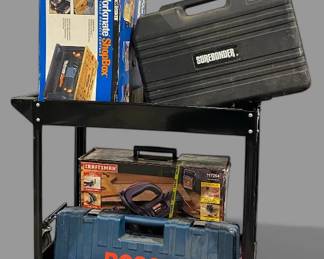 Tool Cart Multiple Power Tools
