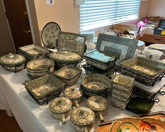 Temptations servingware. Individually priced.