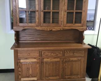 Free china 2 piece hutch 