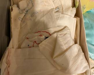 Vintage baby clothes.