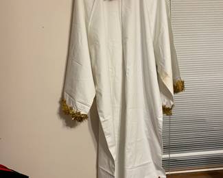 Handmade angle costume.