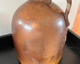 Brown Glaze Stoneware Jug