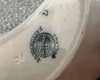 Set of 5 Alfred Meakin Bramble Bone Dishes with Blackberry Pattern