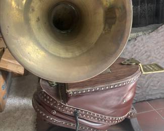 Siebe Gorman Brass Air Pump Rescue Fog Horn/Fire Siren