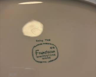 Franciscan "Swing Time" Platter