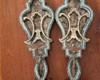 Pair French sconces