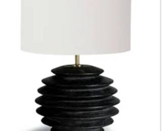 Regina Andrew Coastal Living Accordion Round Table Lamp